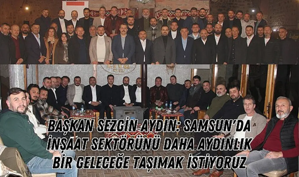 SİMDER Vezirköprü'de İnşaat Sektörü Temsilcileriyle Buluştu