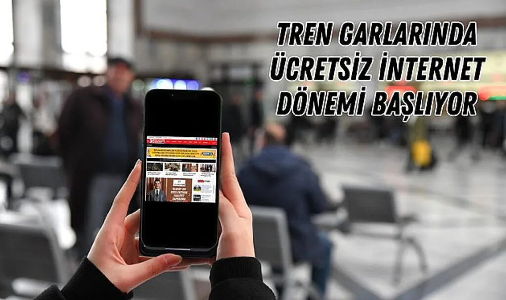 Tren Garlarında Ücretsiz İnternet Hizmeti Başlıyor!