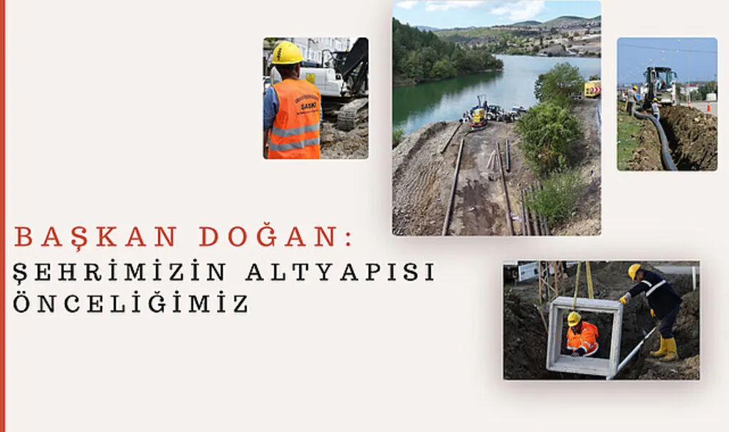 Başkan Doğan: Şehrimizin altyapısı önceliğimiz