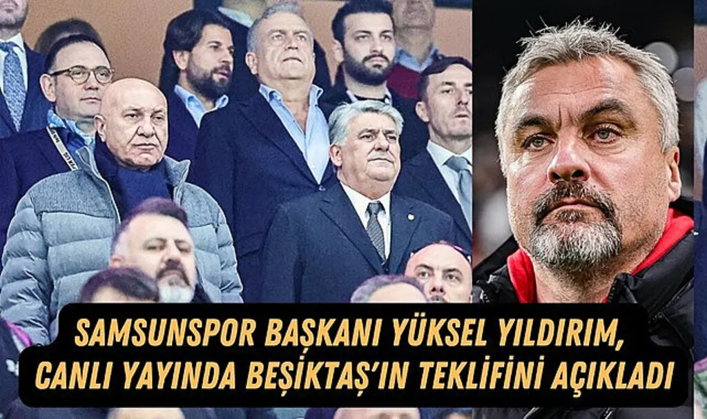 Beşiktaş Thomas Reis'e teklif mi yaptı? Başkan Yıldırım canlı yayında konuştu