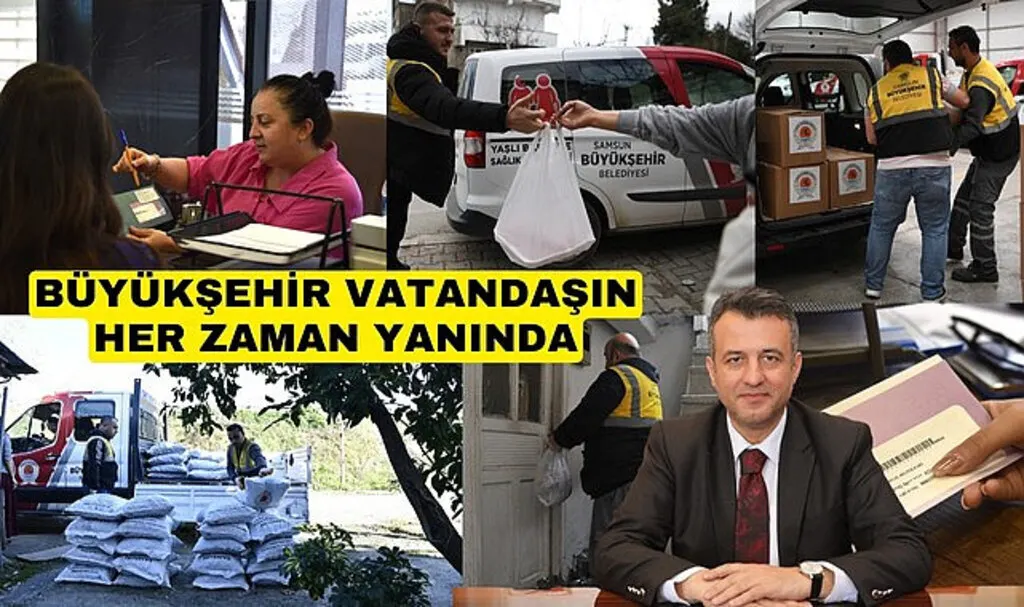 Büyükşehir Belediyesi sosyal yardımları aralıksız sürdürüyor