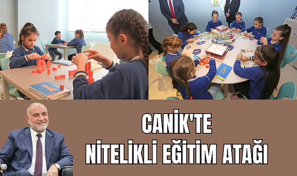 Canik'te Nitelikli Eğitim Atağı 