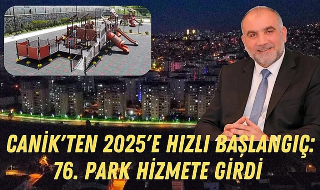 Canik Belediyesi'nden 2025'e Hızlı Başlangıç