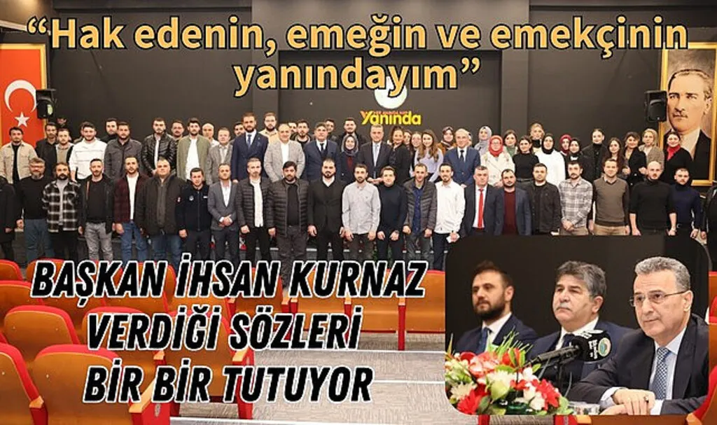 İlkadım Belediyesi'nde 64 personelin sözleşmeleri imzalandı