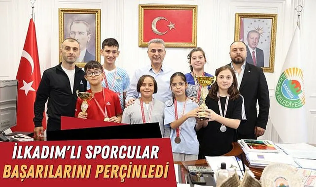 İlkadım'lı sporcular başarılarını perçinledi