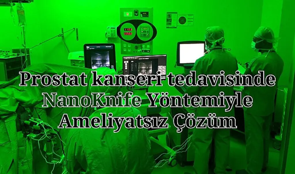 Prostat kanseri tedavisinde NanoKnife tedavisi
