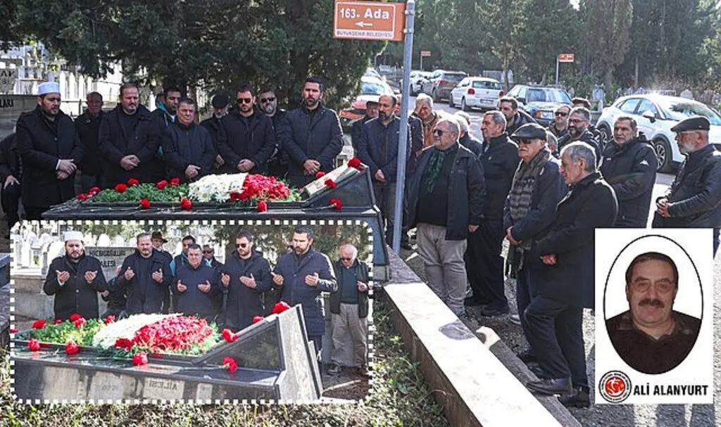 Samsun'da Ali Alanyurt'u Mezarı Başında Anıldı