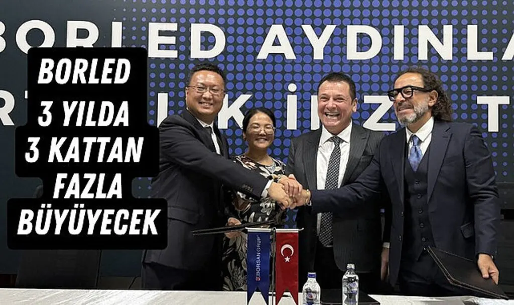 Samsun'da Borled Aydınlatma'ya Çin merkezli Lixin Lighting ortak oldu