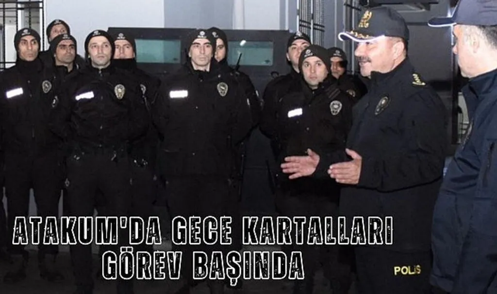 Samsun'da Gece Kartalları Atakum'da görev başında