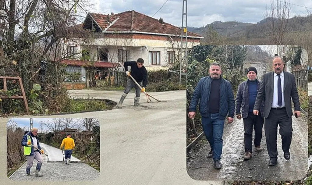 Samsun'da Salıpazarı Belediyesi'nden Yol Atağı