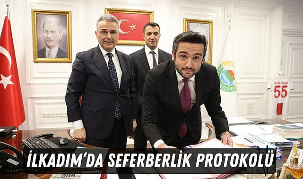 Samsun'da seferberlik halinde İlkadım ile iş birliği protokolü