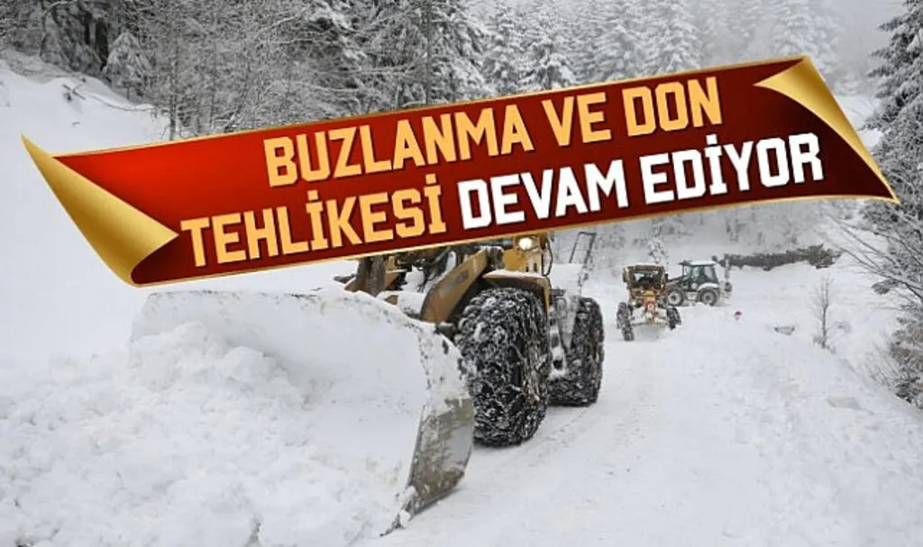 25 Şubat Salı Samsun'da Buzlanma ve Don Tehlikesi