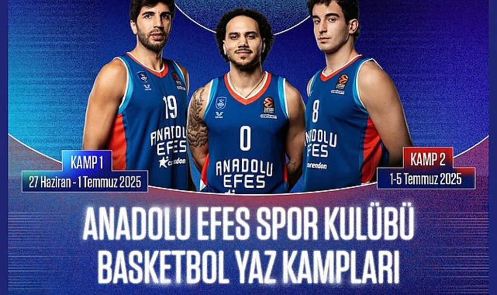 Anadolu Efes Spor Kulübü Basketbol Yaz Kampları başladı