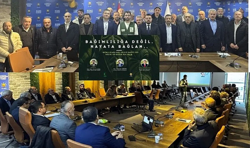 Atakum AK Parti'de Bağımlılıklarla Mücadelede Bilinçlendirme Eğitimi