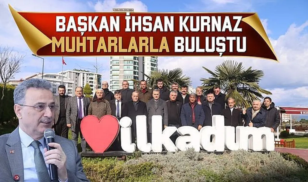 Başkan İhsan Kurnaz Muhtarlarla Buluştu