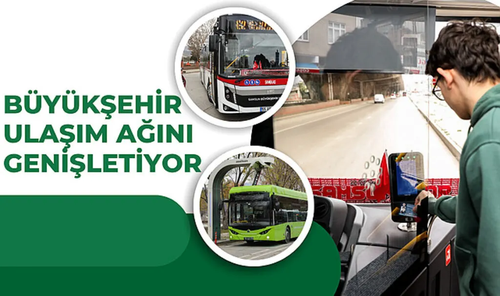 Büyükşehir ulaşım ağını genişletiyor