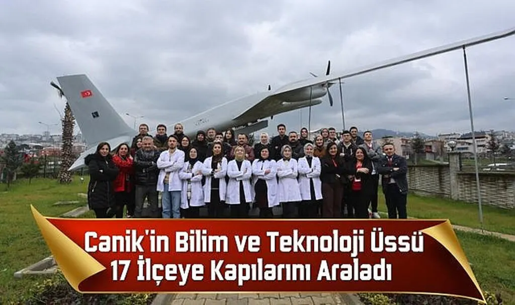 Canik'in Bilim ve Teknoloji Üssü 17 İlçeye Kapılarını Araladı 
