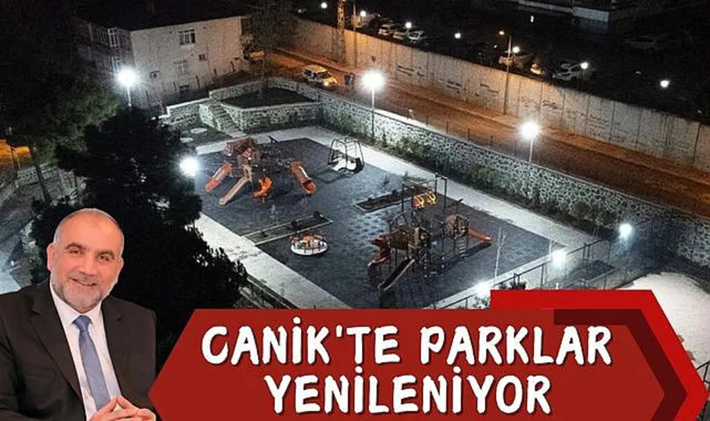 Canik'te Park Alanları 141.943 Metrekareyi Aştı 