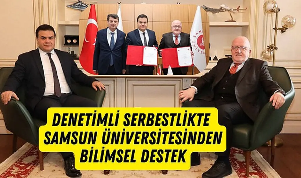 Denetimli Serbestlikte Samsun Üniversitesinden Bilimsel Destek