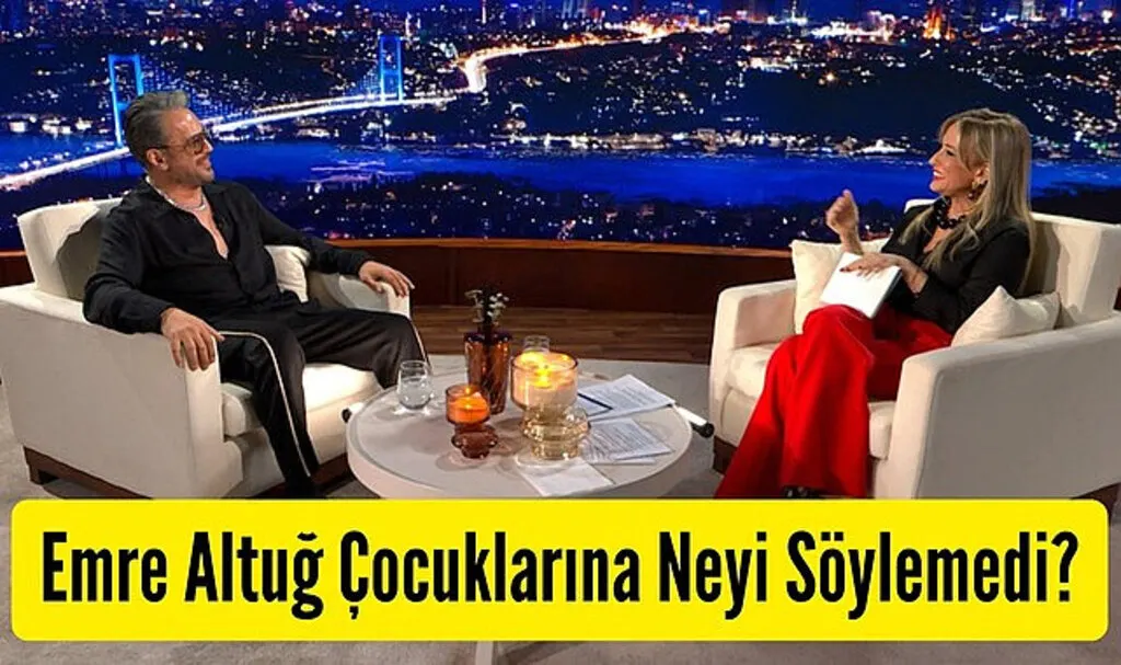 Emre Altuğ ilk kez konuk olduğu Saba Tümer’e açıkladı