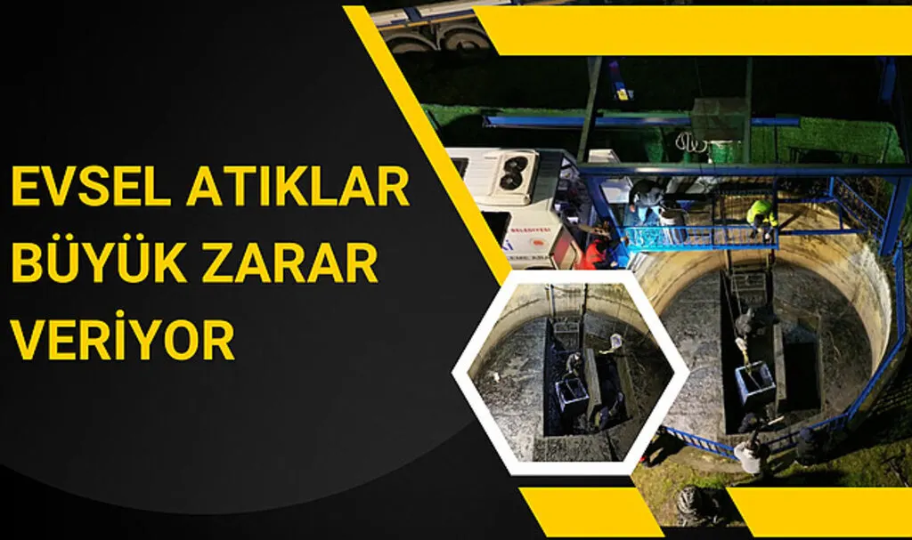 Evsel atıklar büyük zarar veriyor