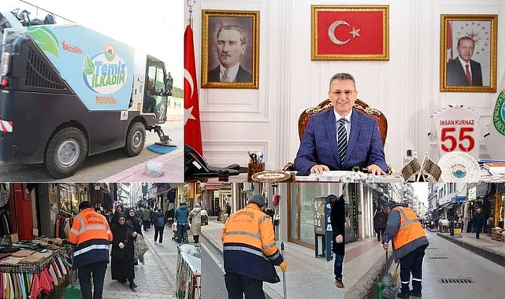 İlkadım Belediyesi'nin temizlik çalışmaları hız kesmiyor