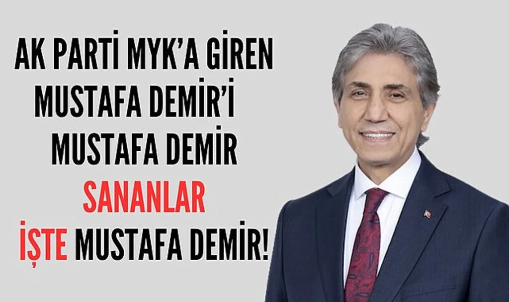 Mustafa Demir'in MKYK'ya girmesi Samsun'da heyecan yarattı!