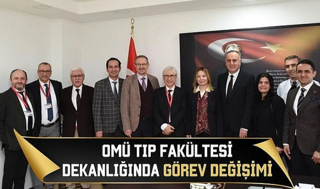 OMÜ Tıp Fakültesi Dekanlığında Görev Değişimi