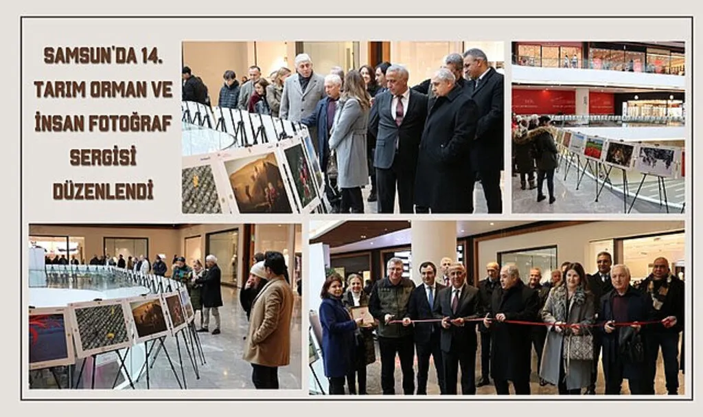 Samsun'da 14. Tarım Orman ve İnsan Fotoğraf Sergisi Düzenlendi