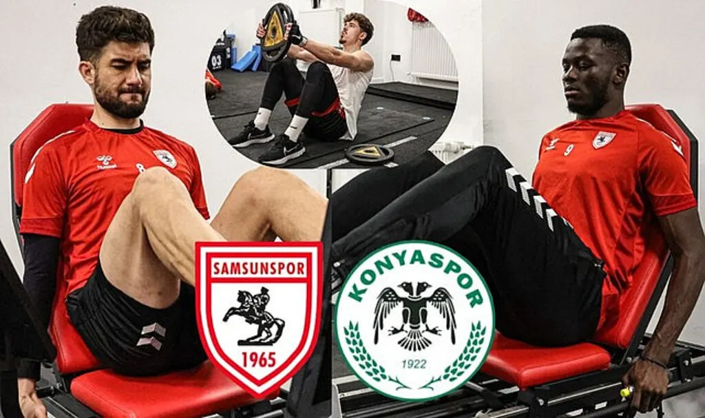 Samsunspor'da Konyaspor maçı mesaisi