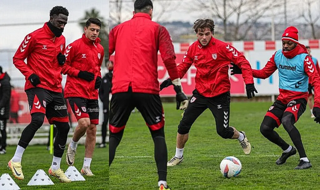 Samsunspor Konyaspor maçı hazırlıklarına başladı