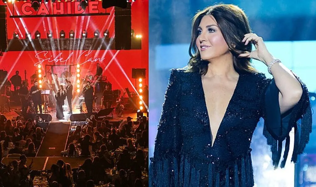Sibel Can Cahide Palazzo'da sahne aldı Sibel Can'ın hayatı!