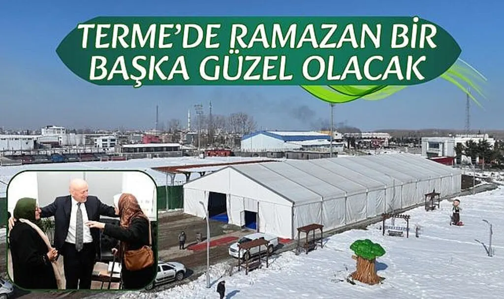 Terme Belediyesi ramazanda birçok etkinlik düzenleyecek