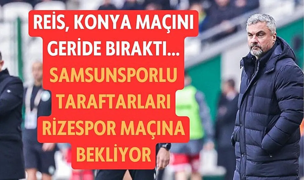 Thomas Reis: Samsunsporlu taraftarlarımızı Rize maçına bekliyoruz