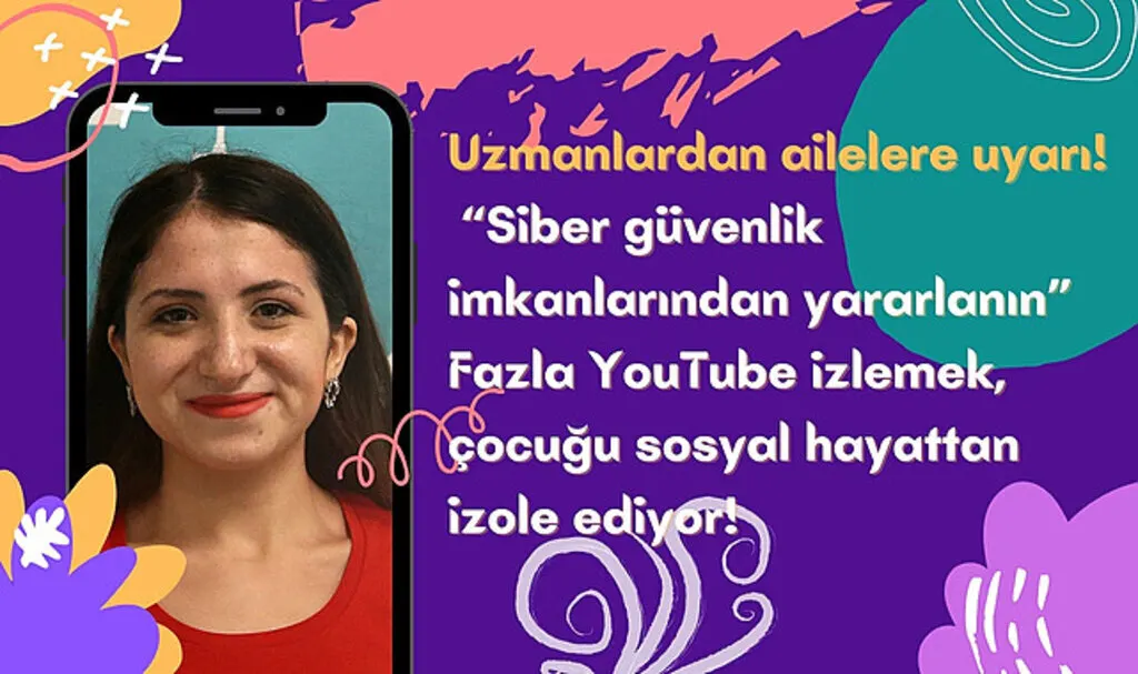 Uzmanlardan ailelere uyarı! Fazla YouTube izlemek...