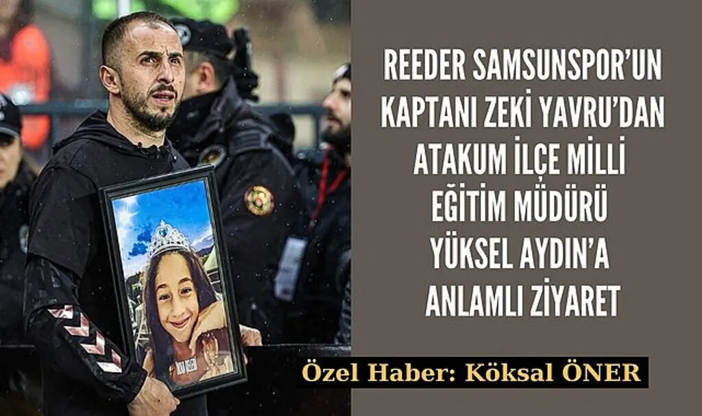 Zeki Yavru İlçe Milli Eğitim Müdürü Yüksel Aydın'ı ziyaret etti