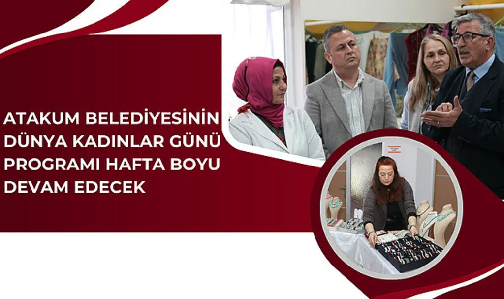 Atakum Belediyesinin Dünya Kadınlar Günü programı hafta boyu devam edecek