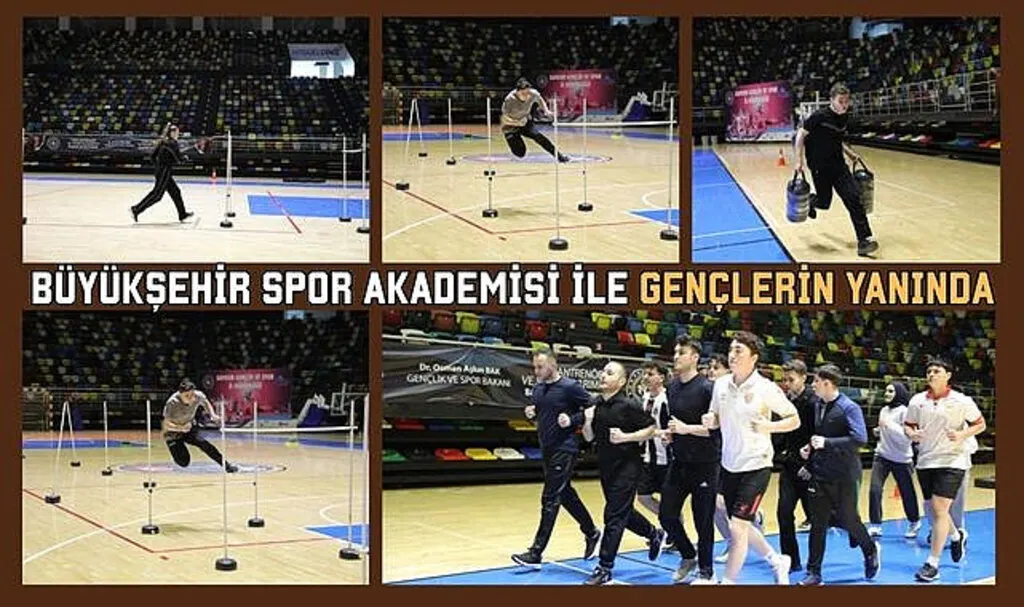 Büyükşehir Spor Akademisi İle Gençlerin Yanında