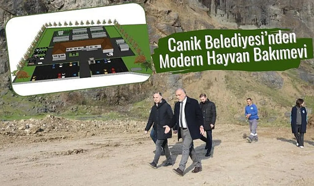 Canik Belediyesi’nden Modern Hayvan Bakımevi