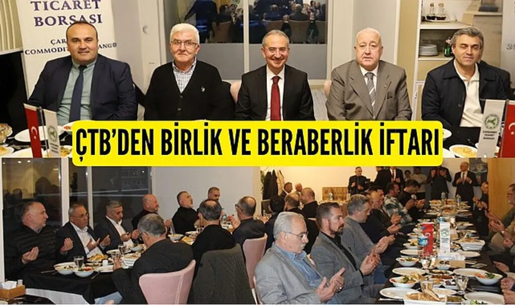 Çarşamba Ticaret Borsası'ndan birlik ve beraberlik iftarı