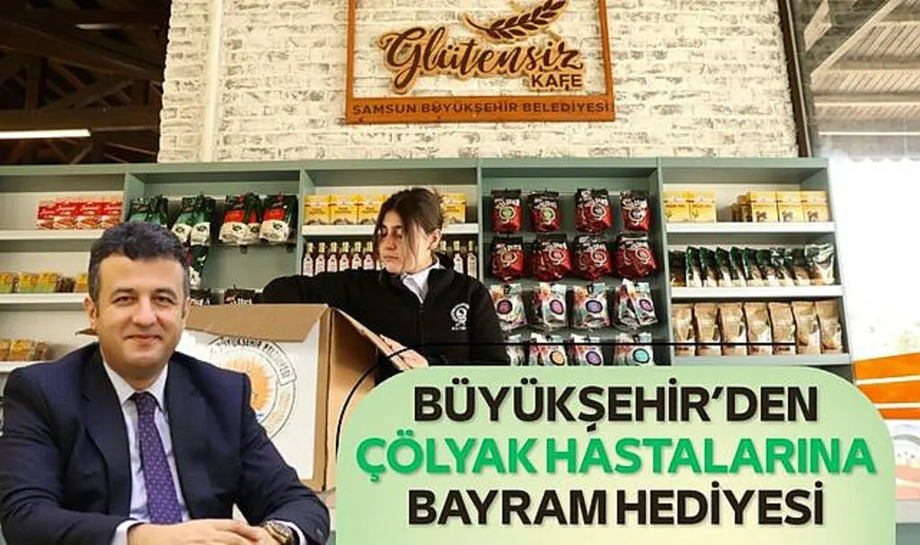 Çölyak Hastalarına Bayram Hediyesi Büyükşehir'den