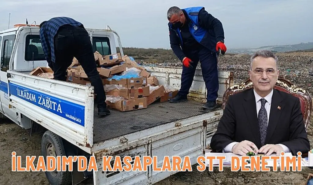 İlkadım’da kasaplara denetim! Tarihi geçmiş ürünler imha edildi