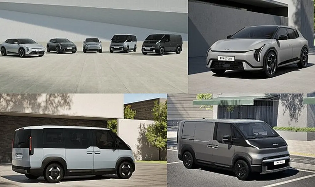 Kia 2025 Yeni Elektrikli Modellerini Tanıttı Kia EV4 Özellikleri