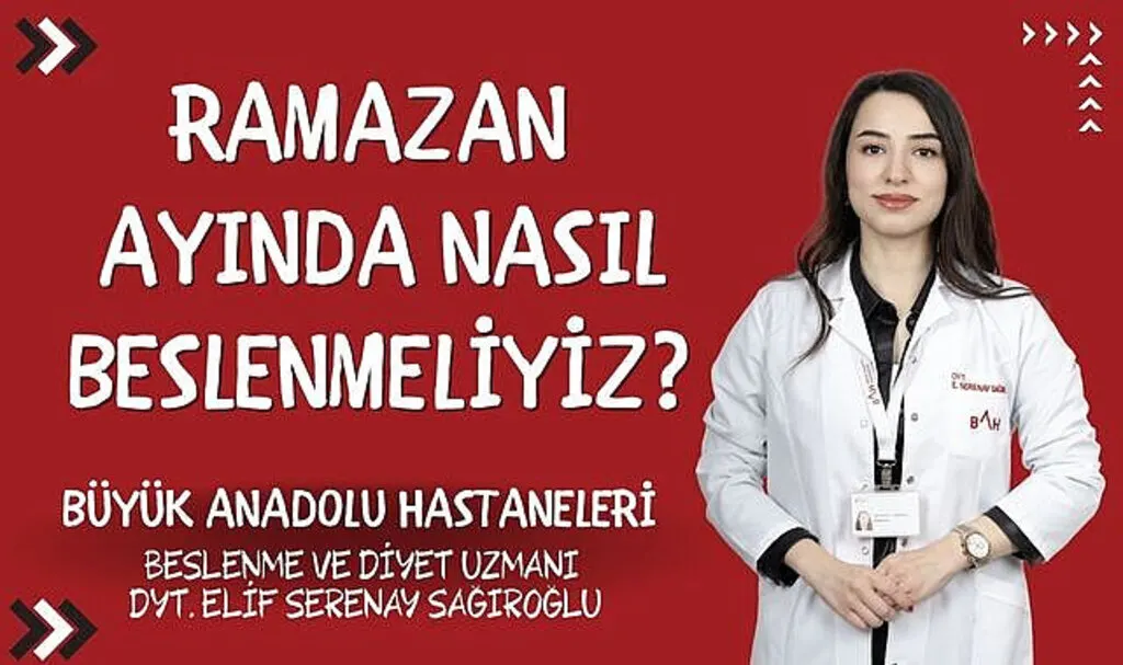 Sahurda ve iftarda Beslenmeye Dikkat 