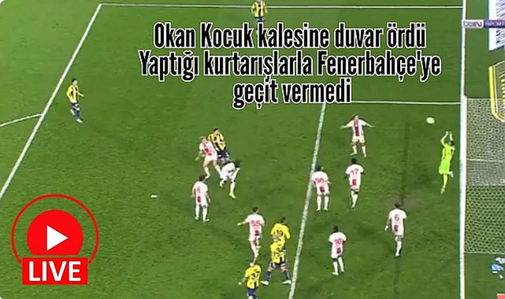 Samsunspor'da Okan Kocuk Fenerbahçe'ye geçit vermedi
