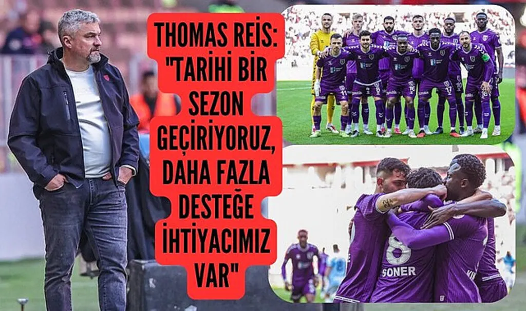 Thomas Reis: Samsunspor tarihi bir sezon geçiriyor