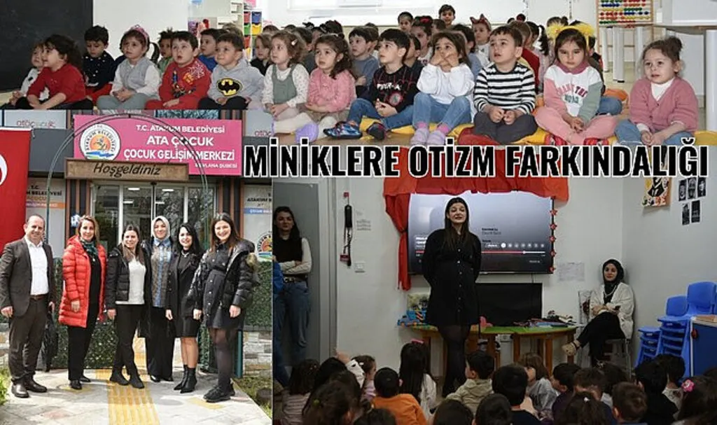 Atakum Belediyesi otizm farkındalığı çalışmalarına son hız devam ediyor