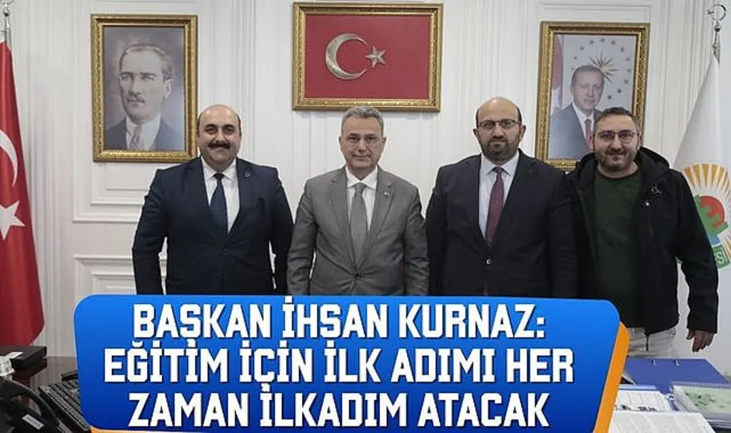 Başkan Kurnaz: Eğitim için İlk Adımı Her Zaman İlkadım Atacak