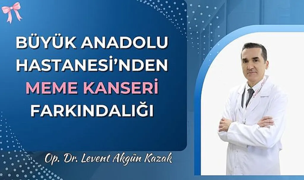 Büyük Anadolu Hastanesi'nden Meme Kanseri Farkındalığı
