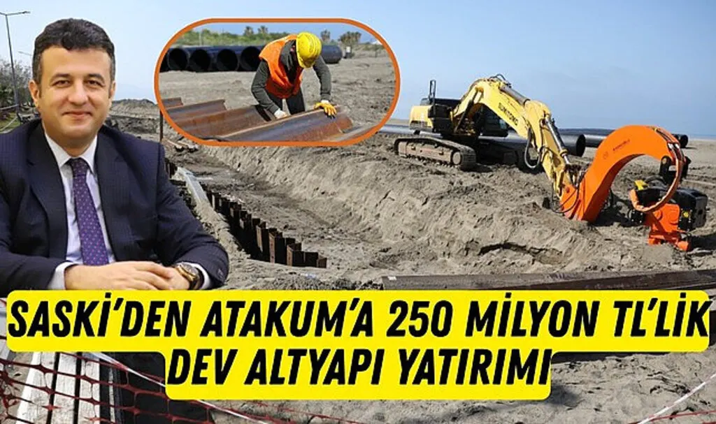 Büyükşehir Belediyesi'nden Samsun'un atık su yönetiminde tarihi adım!